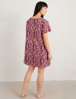 Cotton Rich Floral Short Nightdress -Cyberjammies Store MS 10 T83 8471T B4 X EC 2
