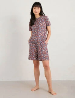 Cotton Rich Floral Shortie Set