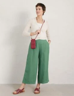 Pure Cotton Pointelle V-Neck Cardigan