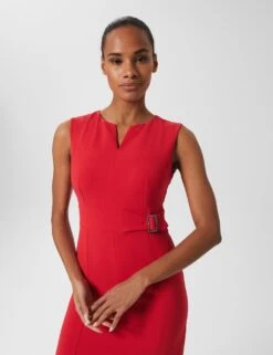 Notch Neck Knee Length Shift Dress -Cyberjammies Store MS 10 T83 8584T B0 X EC 1