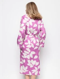 Cyberjammies Cotton Modal Petal Print Long Dressing Gown -Cyberjammies Store MS 10 T83 8631S A7 X EC 1