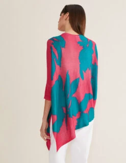 Floral Round Neck Split Hem Jumper -Cyberjammies Store MS 10 T83 8670T ZZ X EC 3