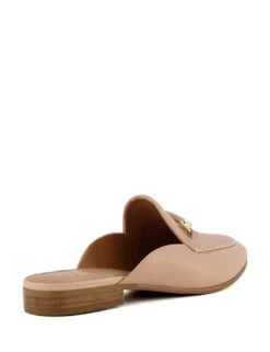 Dune London Leather Ring Detail Flat Loafers -Cyberjammies Store MS 10 T83 8761T AY X EC 3