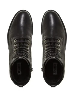 Dune London Leather Hiker Lace Up Round Toe Boots -Cyberjammies Store MS 10 T83 8993E Y0 X EC 2