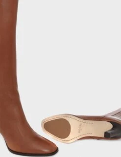 Leather Stiletto Heel Knee High Boots -Cyberjammies Store MS 10 T83 9258S VS X EC 3