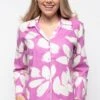 Cyberjammies Cotton Modal Floral Print Pyjama Top