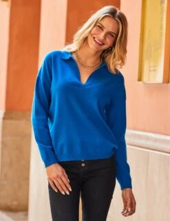 Collared Relaxed Jumper