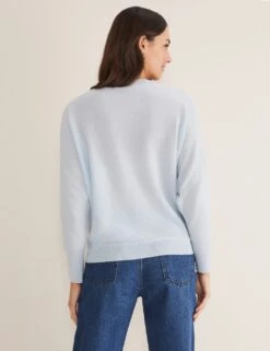 Pure Cashmere Slash Neck Jumper -Cyberjammies Store MS 10 T83 9623S E0 X EC 3
