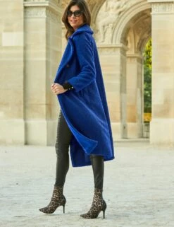 Teddy Single Breasted Longline Coat -Cyberjammies Store MS 10 T83 9633S E0 X EC 3