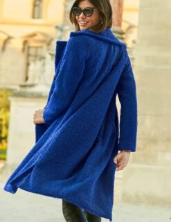 Teddy Single Breasted Longline Coat -Cyberjammies Store MS 10 T83 9633S E0 X EC 4