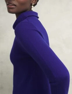 Merino Wool Rich Textured Roll Neck Jumper -Cyberjammies Store Merino Wool Rich Textured Roll Neck Jumper 4