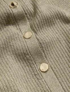 Metallic Crew Neck Slim Fit Cardigan -Cyberjammies Store Metallic Crew Neck Slim Fit Cardigan 6