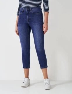 Mid Rise Skinny Cropped Jeans -Cyberjammies Store Mid Rise Skinny Cropped Jeans 2