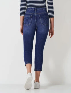 Mid Rise Skinny Cropped Jeans -Cyberjammies Store Mid Rise Skinny Cropped Jeans 3