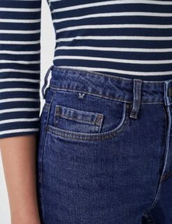 Mid Rise Skinny Cropped Jeans -Cyberjammies Store Mid Rise Skinny Cropped Jeans 4