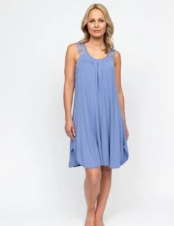 Cyberjammies Modal Rich Jersey Lace Detail Nightdress