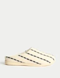 Mule Slippers With Secret Support