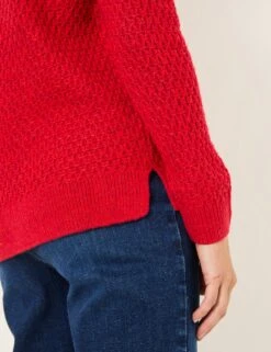 Patterned Textured Crew Neck Jumper -Cyberjammies Store Patterned Textured Crew Neck Jumper 4