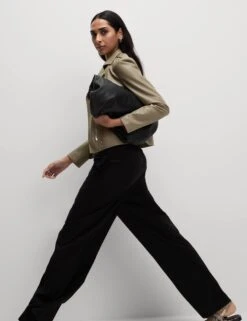 Petite Faux Leather Biker Jacket -Cyberjammies Store Petite Faux Leather Biker Jacket 4