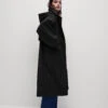 Petite Waterproof Oversized Longline Parka Coat