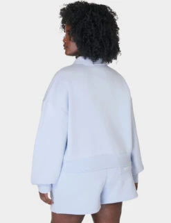 Sweaty Betty Powerhouse Cotton Rich Collared Sweatshirt -Cyberjammies Store Powerhouse Cotton Rich Collared Sweatshirt 4