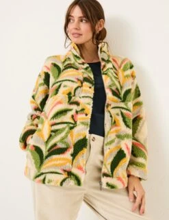 Printed Fleece Jacket
