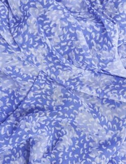 Printed Round Neck Midi Skater Dress -Cyberjammies Store Printed Round Neck Midi Skater Dress 8