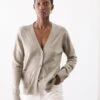 Pure Cashmere V-Neck Button Front Cardigan