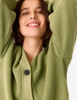 Whistles Pure Cotton Button Front Cropped Cardigan 18 Whistles Pure Cotton Button Front Cropped Cardigan -Cyberjammies Store Pure Cotton Button Front Cropped Cardigan 2