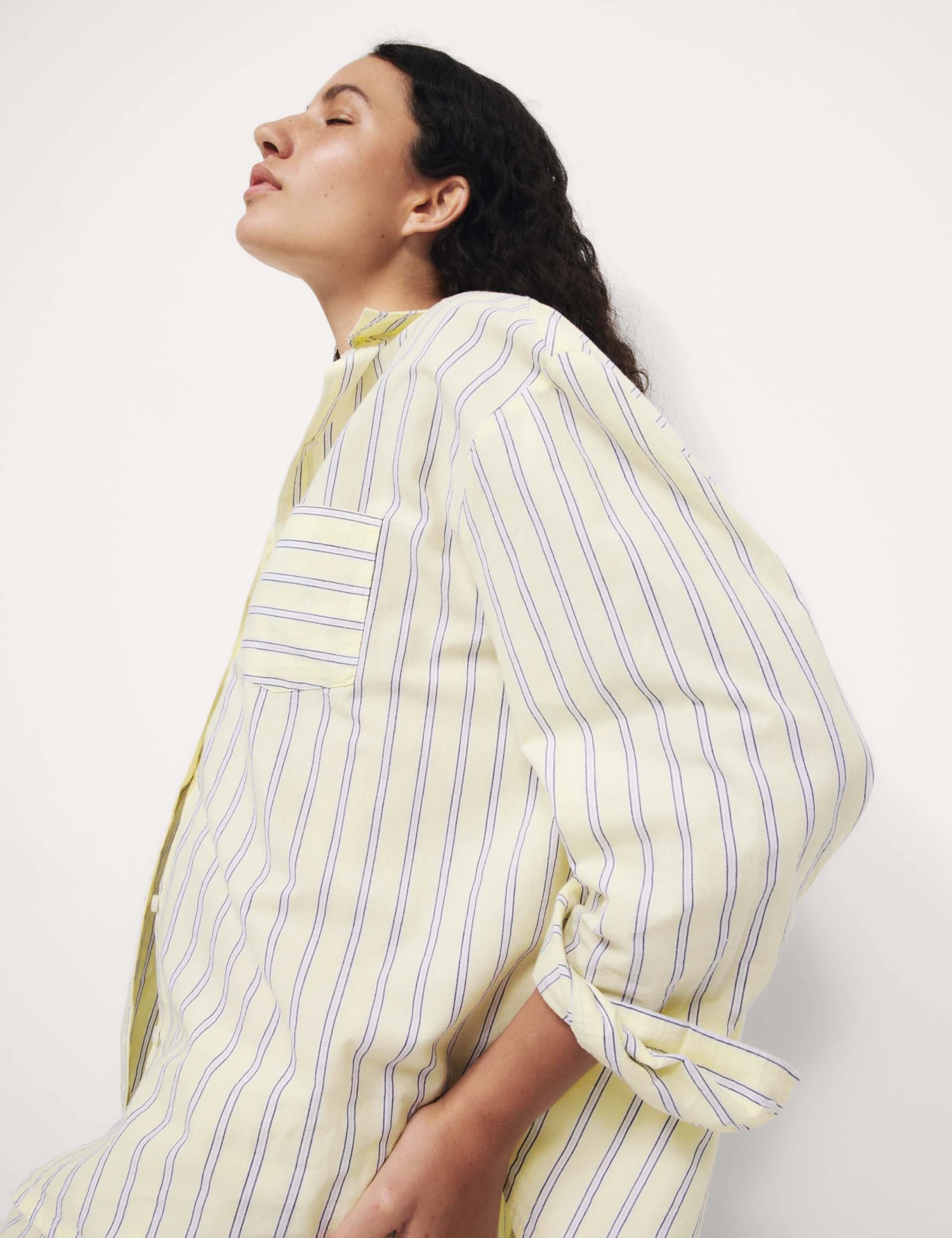 Pure Cotton Cambric Striped Pyjama Set 3 Pure Cotton Cambric Striped Pyjama Set - Image 3