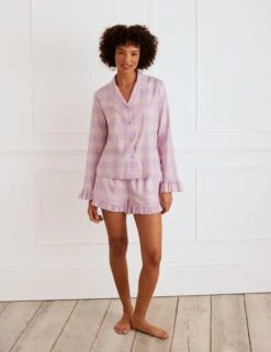 Pure Cotton Check Pyjama Set