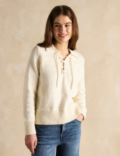 Joules Pure Cotton Collared Jumper