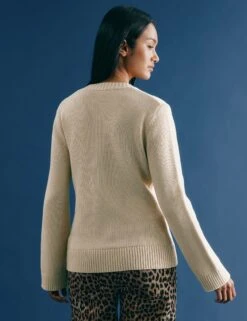 Pure Cotton Crew Neck Fitted Cardigan -Cyberjammies Store Pure Cotton Crew Neck Fitted Cardigan 2