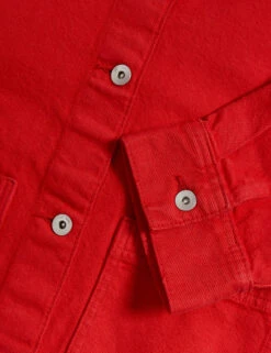 Pure Cotton Cropped Denim Shacket -Cyberjammies Store Pure Cotton Cropped Denim Shacket 6