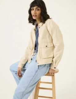 Pure Cotton Cropped Jacket -Cyberjammies Store Pure Cotton Cropped Jacket 4