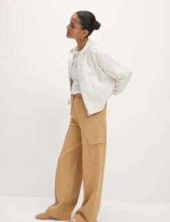 Pure Cotton Cropped Zip Through Hoodie -Cyberjammies Store Pure Cotton Cropped Zip Through Hoodie 2