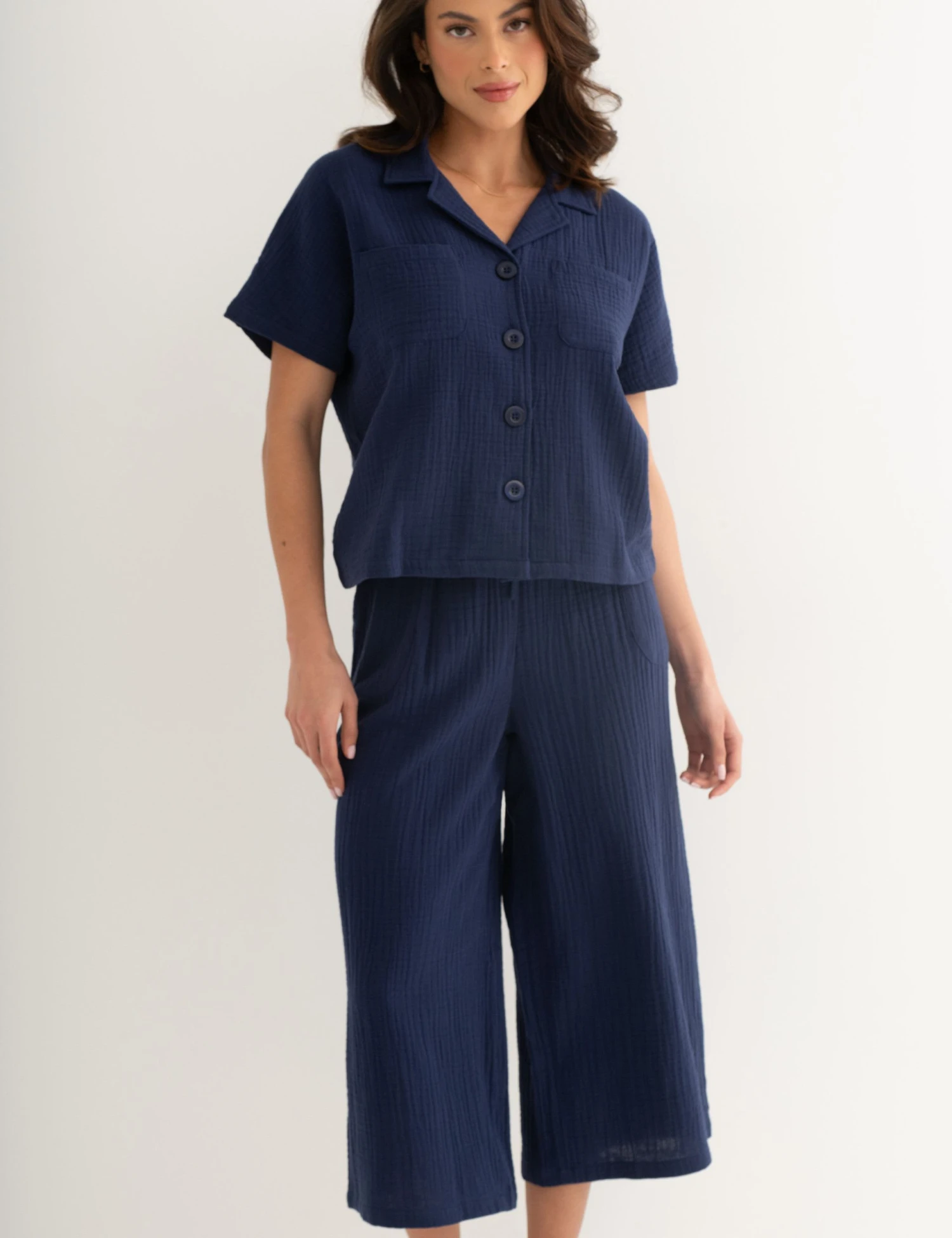Pour Moi Pure Cotton Double Cloth Pyjama Set 7 Pour Moi Pure Cotton Double Cloth Pyjama Set - Image 7