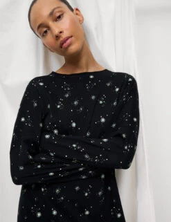 Pure Cotton Eid Printed Nightdress -Cyberjammies Store Pure Cotton Eid Printed Nightdress 4