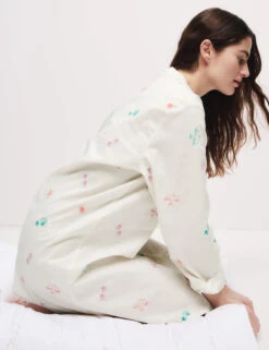 Pure Cotton Embroidered Nightshirt -Cyberjammies Store Pure Cotton Embroidered Nightshirt 2