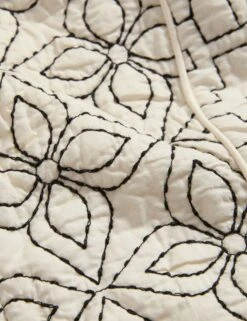 Pure Cotton Embroidered Quilted Jacket -Cyberjammies Store Pure Cotton Embroidered Quilted Jacket 5