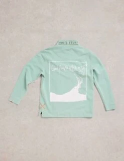 WHITE STUFF Pure Cotton Funnel Neck Half Zip Sweatshirt 26 WHITE STUFF Pure Cotton Funnel Neck Half Zip Sweatshirt -Cyberjammies Store Pure Cotton Funnel Neck Half Zip Sweatshirt 6