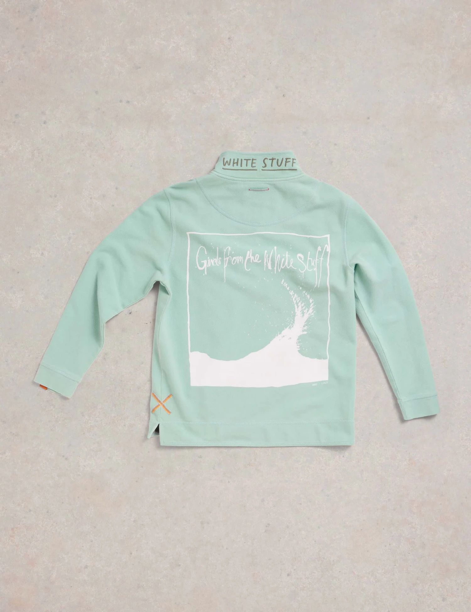 WHITE STUFF Pure Cotton Funnel Neck Half Zip Sweatshirt 7 WHITE STUFF Pure Cotton Funnel Neck Half Zip Sweatshirt - Image 7