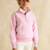 Joules Pure Cotton Half Zip Sweatshirt