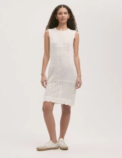 Pure Cotton Knitted Beach Dress
