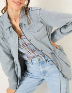 Pure Cotton Lightweight Jacket -Cyberjammies Store Pure Cotton Lightweight Jacket 3