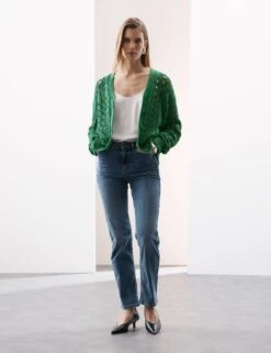 Pure Cotton Relaxed Longline Cardigan -Cyberjammies Store Pure Cotton Relaxed Longline Cardigan 2