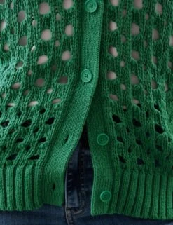 Pure Cotton Relaxed Longline Cardigan -Cyberjammies Store Pure Cotton Relaxed Longline Cardigan 3