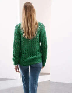 Pure Cotton Relaxed Longline Cardigan -Cyberjammies Store Pure Cotton Relaxed Longline Cardigan 5