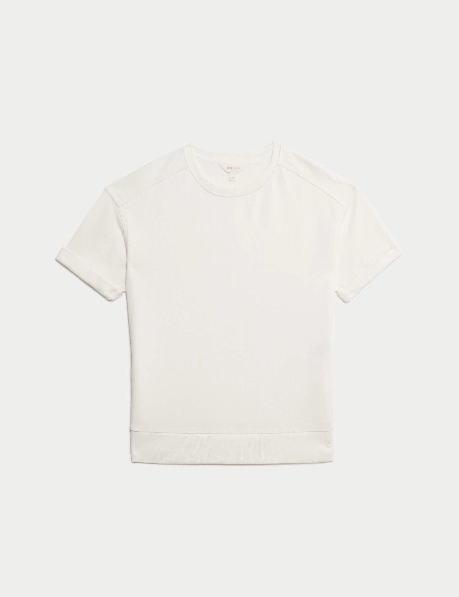 Pure Cotton Short Sleeve Sweatshirt 2 Pure Cotton Short Sleeve Sweatshirt - Image 2