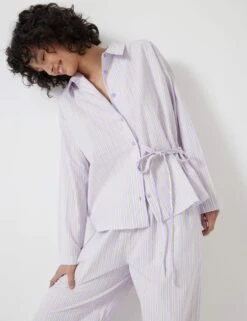 Pure Cotton Striped Poplin Pyjama Set 17 Pure Cotton Striped Poplin Pyjama Set -Cyberjammies Store Pure Cotton Striped Poplin Pyjama Set 5
